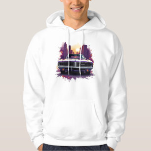 Graffiti Muscle Car Hoodie