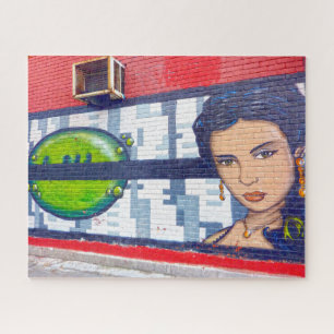 Graffiti of Montreal. Jigsaw Puzzle