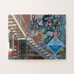 Graffiti of Montreal. Jigsaw Puzzle