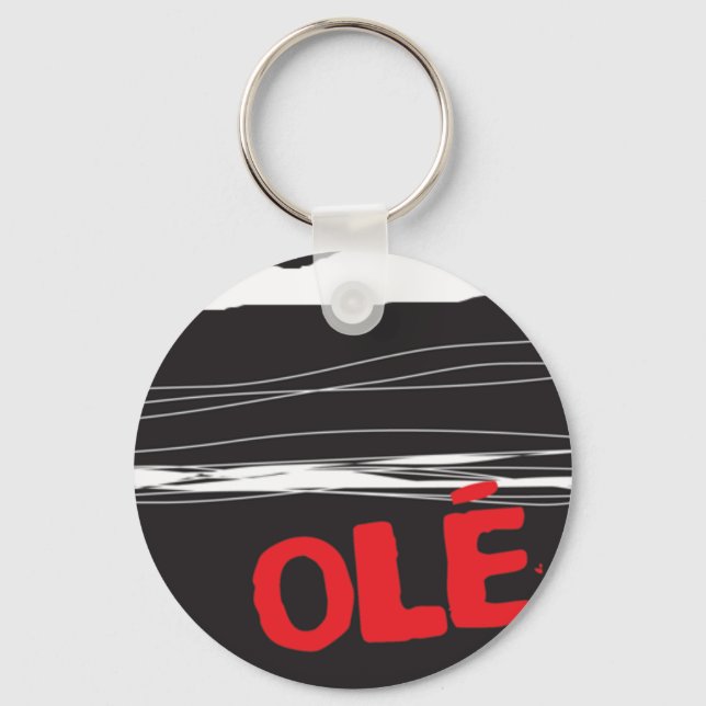Graffiti Olé Keychain (Front)