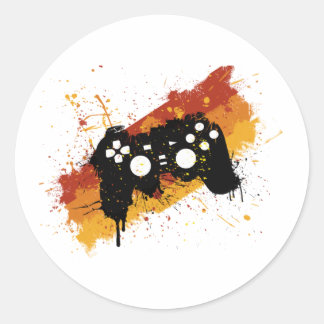 Graffiti Pad Classic Round Sticker