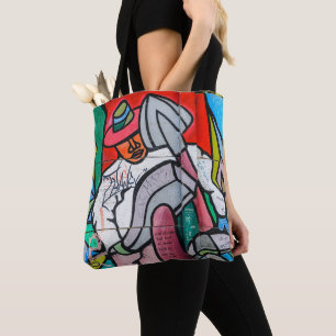 Graffiti Pattern Tote Bag