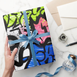 Graffiti Pattern  Wrapping Paper