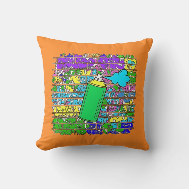 Graffiti pillow (Front)