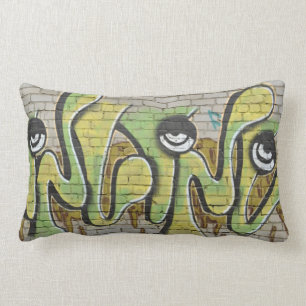 Graffiti pillow