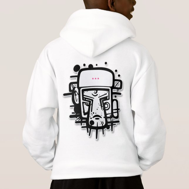 Graffiti portrait personalized (Back)