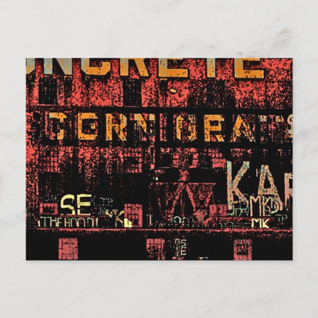 Graffiti Postcard (Front)