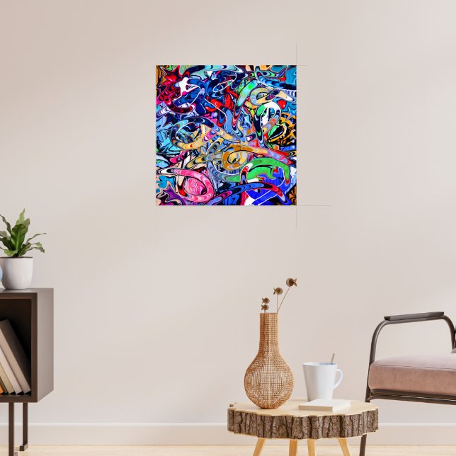 Graffiti Poster (Living Room 3)