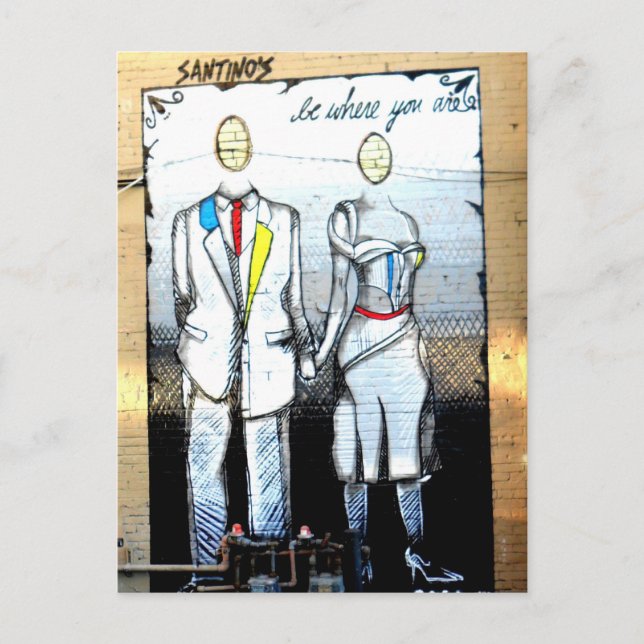 Graffiti Santino's Postcard (Front)