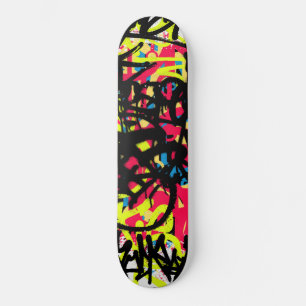 Graffiti Scribbles Skateboard