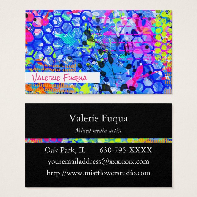 Graffiti Sea Abstract Personalized (Front & Back)