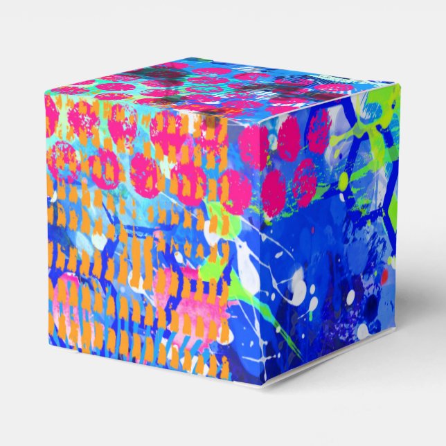 Graffiti Sea Favor Box (Back Side)