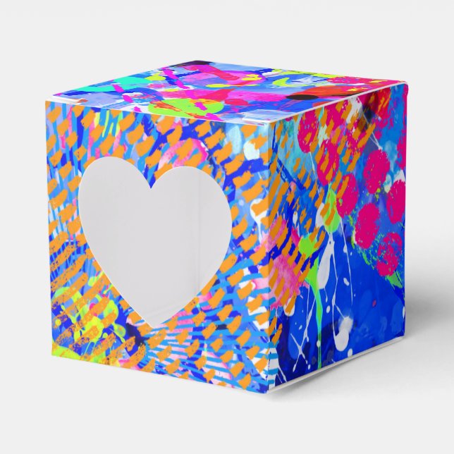 Graffiti Sea Favor Box (Front Side)