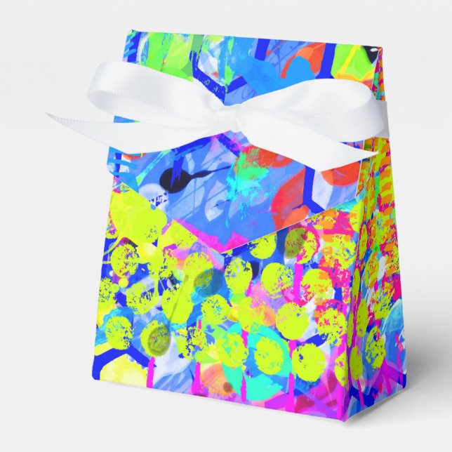 Graffiti Sea Favor Box (Front Side)