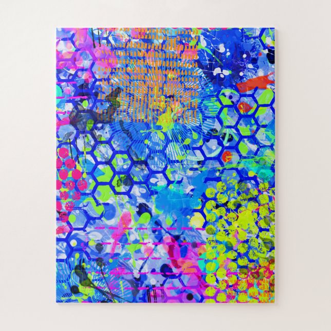 Graffiti Sea Jigsaw Puzzle (Vertical)