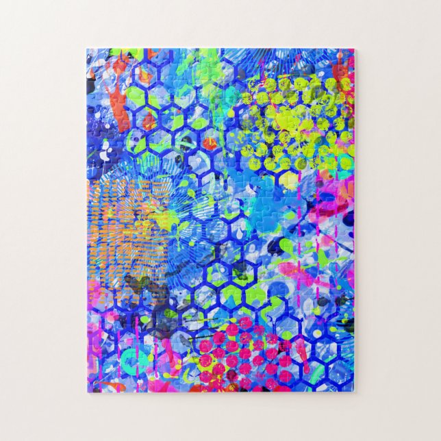 Graffiti Sea Jigsaw Puzzle (Vertical)