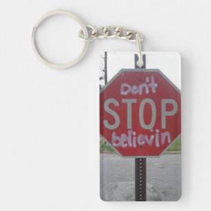 Graffiti Sign Keychain