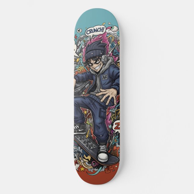 Graffiti Skateboard (Recto)
