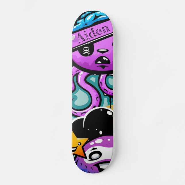 Graffiti Skateboard (Front)