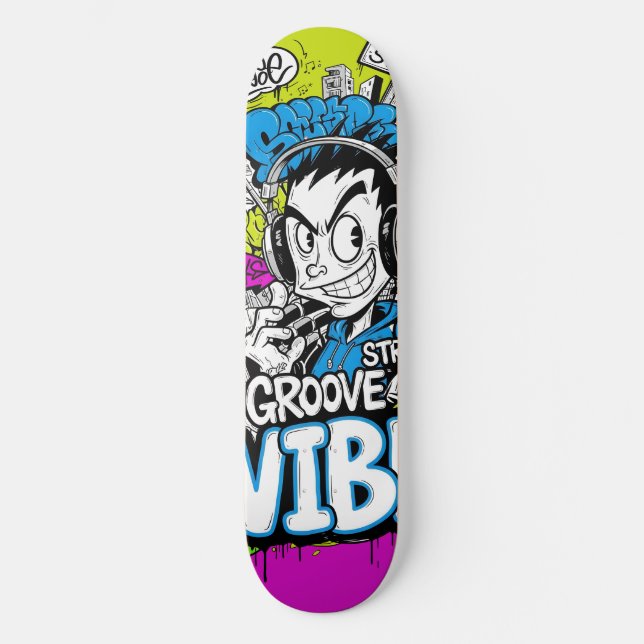 Graffiti Skateboard (Recto)