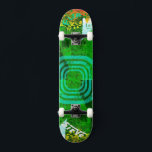Graffiti Skateboard to Personalize<br><div class="desc">Make this Graffiti Skateboard with caption "Flip" & Name your own by adding your text. To access advanced editing tools, please go to "Personalize this template" and click on "Details", scroll down and press the "click to customize further" link. Ideal for any Occasion such as birthday or Graduation, for outdoor...</div>