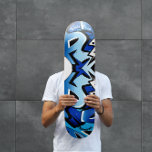 Graffiti Skateboard with personalised captions<br><div class="desc">Make this Graffiti Skateboard your own by adding your text. To access advanced editing tools, please go to "Personalize this template" and click on "Details", scroll down and press the "click to customize further" link. Ideal for any Occasion such as birthday or Graduation, for outdoor skateboarders who love the graffiti...</div>