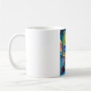 Graffiti Skull City  Coffee Mug