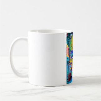 Graffiti Skull City  Coffee Mug