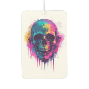 Graffiti Skull Rebel Air Freshener