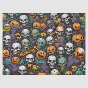 Graffiti Skulls Tissue Paper
