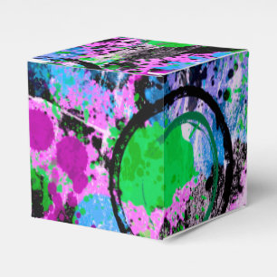 Graffiti Smoothie Favor Box
