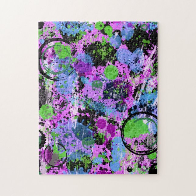 Graffiti Smoothie Jigsaw Puzzle (Vertical)