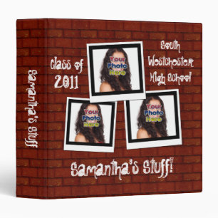Graffiti Snapshot Photo School Binder
