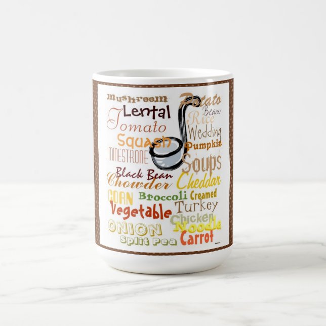 Graffiti Soup Mug (Center)