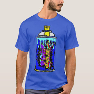 Graffiti Spray Can Art Spray paint by LowEndGraphi T-Shirt