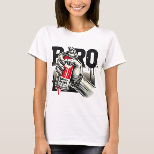 Graffiti Spray Paint Street Art Urban Design  T-Shirt