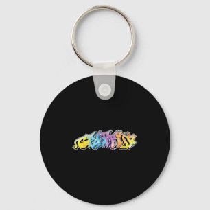 Graffiti Spray Paintings Painters Graffiti Is Art Keychain