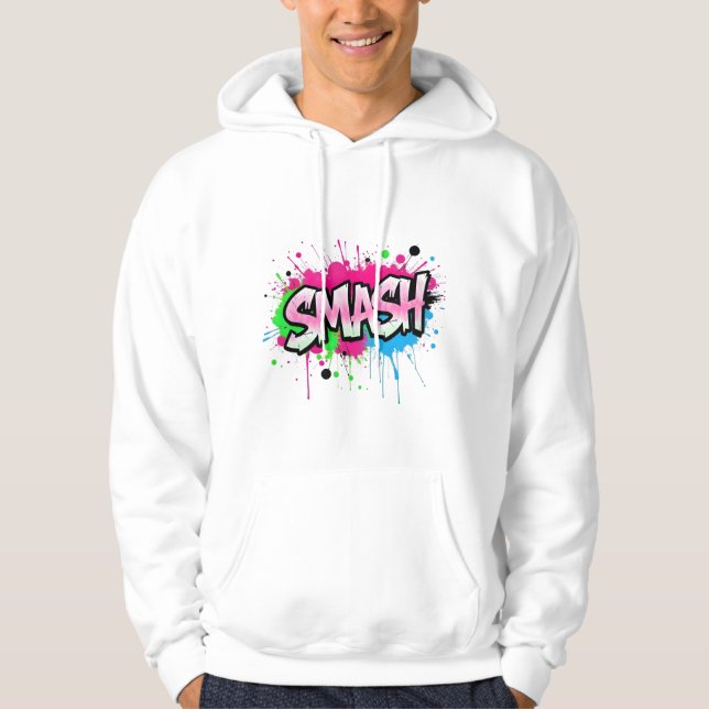 Graffiti Street Art Hoodie (Front)
