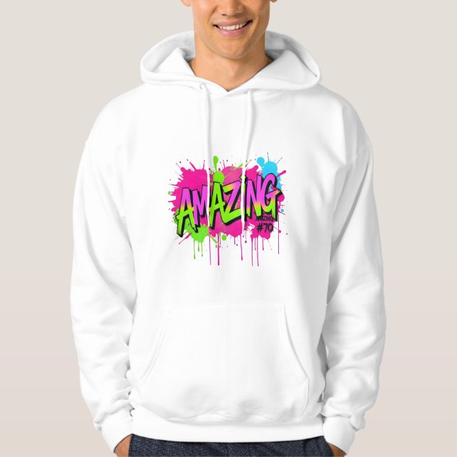 Graffiti Street Art Hoodie (Front)