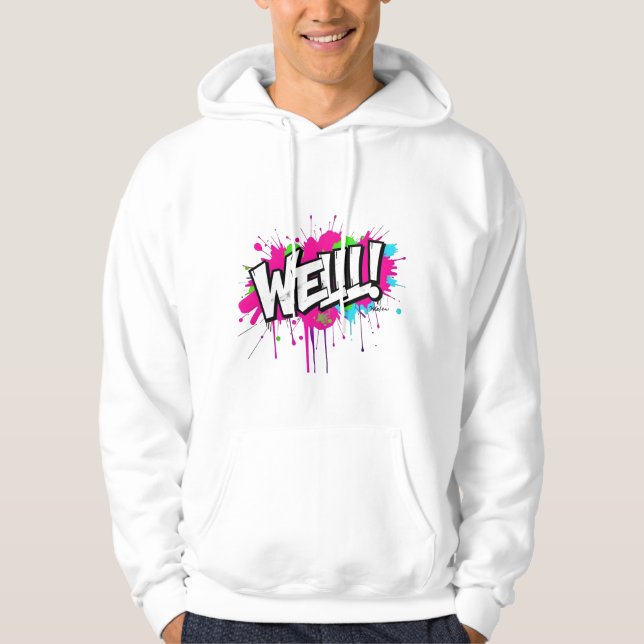 Graffiti Street Art Hoodie (Front)