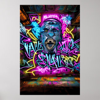 Graffiti Street Art: Take Action & Resist with Coo Poster