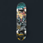 Graffiti Street Skateboard with Name<br><div class="desc">Make this Graffiti Street Skateboard with Name your own by adding your text. To access advanced editing tools, please go to "Personalize this template" and click on "Details", scroll down and press the "click to customize further" link. Ideal for any Occasion such as birthday or Graduation, for outdoor skateboarders who...</div>