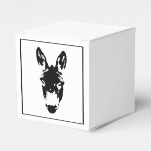 Graffiti Style Donkey or Mule Street Art Drawing Favor Box