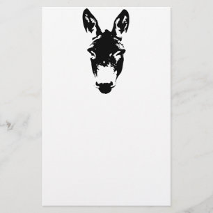 Graffiti Style Donkey or Mule Street Art Drawing Stationery