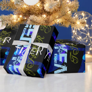 Graffiti style Repeating Tiger Year 2022 WP Wrapping Paper