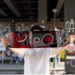 Graffiti Style Skateboard | Urban Street Art Skate<br><div class="desc">Make a bold statement with the Red Graffiti Style Skateboard Deck, featuring an edgy, street-inspired design with dynamic graffiti elements. Designed for skaters who love urban culture, this high-performance deck blends art and action for the ultimate ride. Whether you're hitting the skatepark, cruising the streets, or displaying it as a...</div>