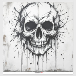 GRAFFITI STYLE SKULL