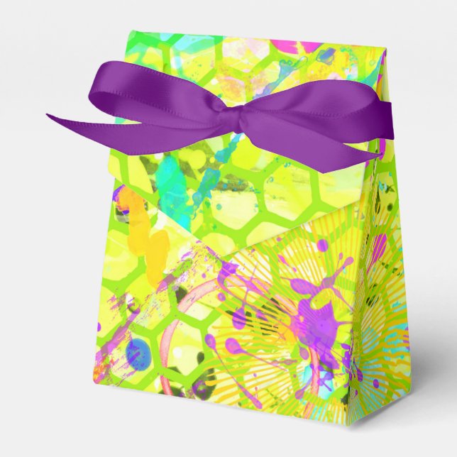 Graffiti Summer Favor Box (Front Side)