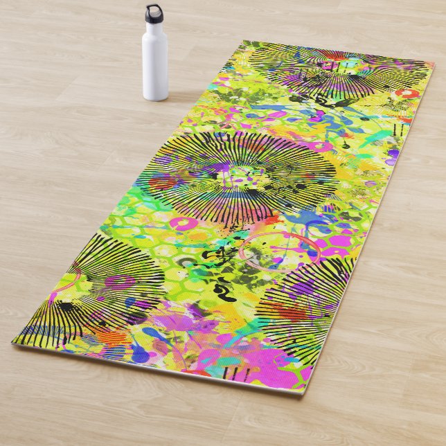Graffiti Summer Yoga Mat (In Situ)