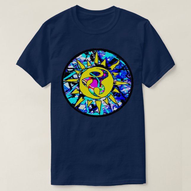 graffiti sun T-Shirt (Design Front)